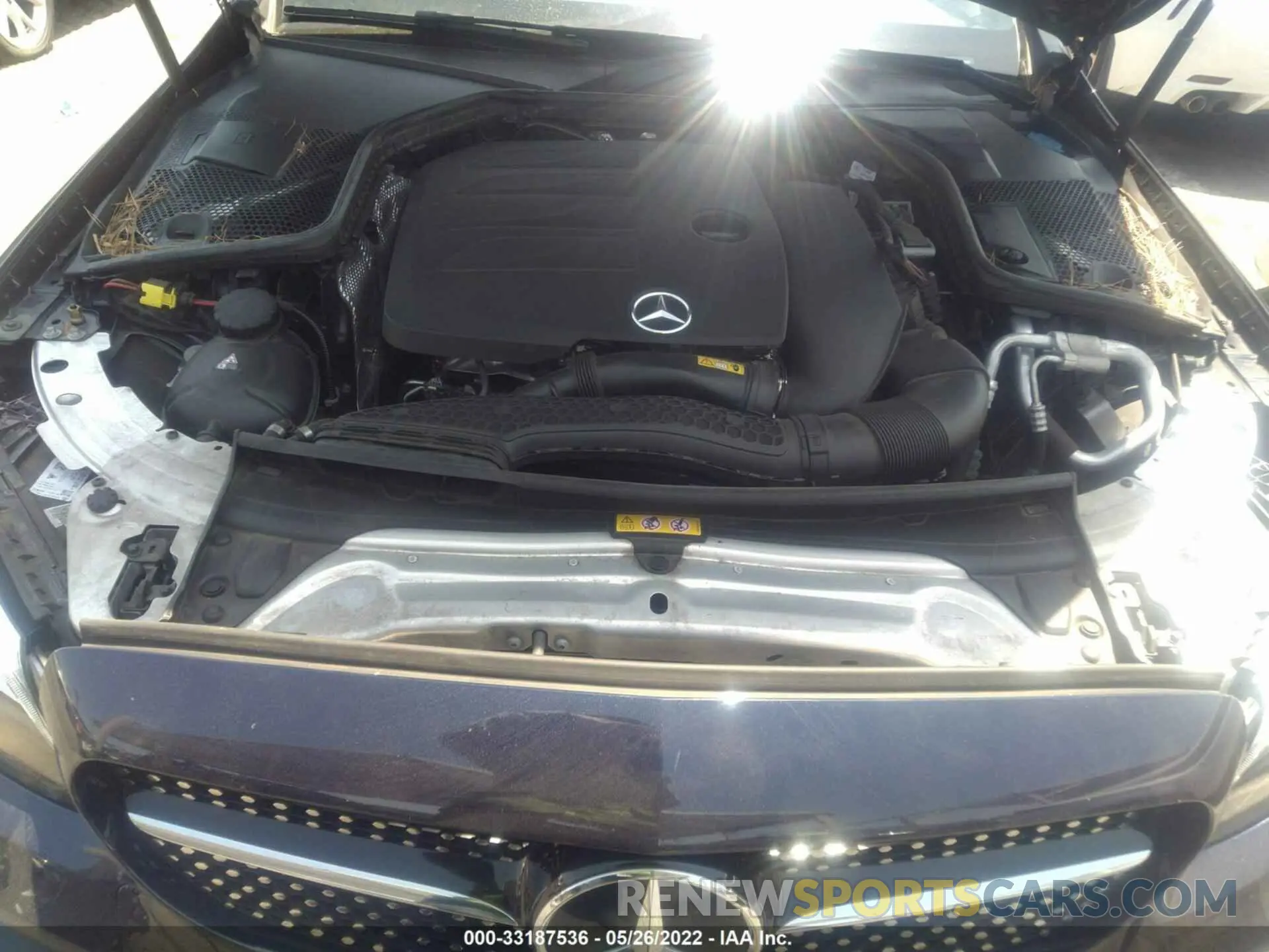 10 fotografías del automóvil dañado 55SWF8DB3LU323322 MERCEDES-BENZ C-CLASS 2020
