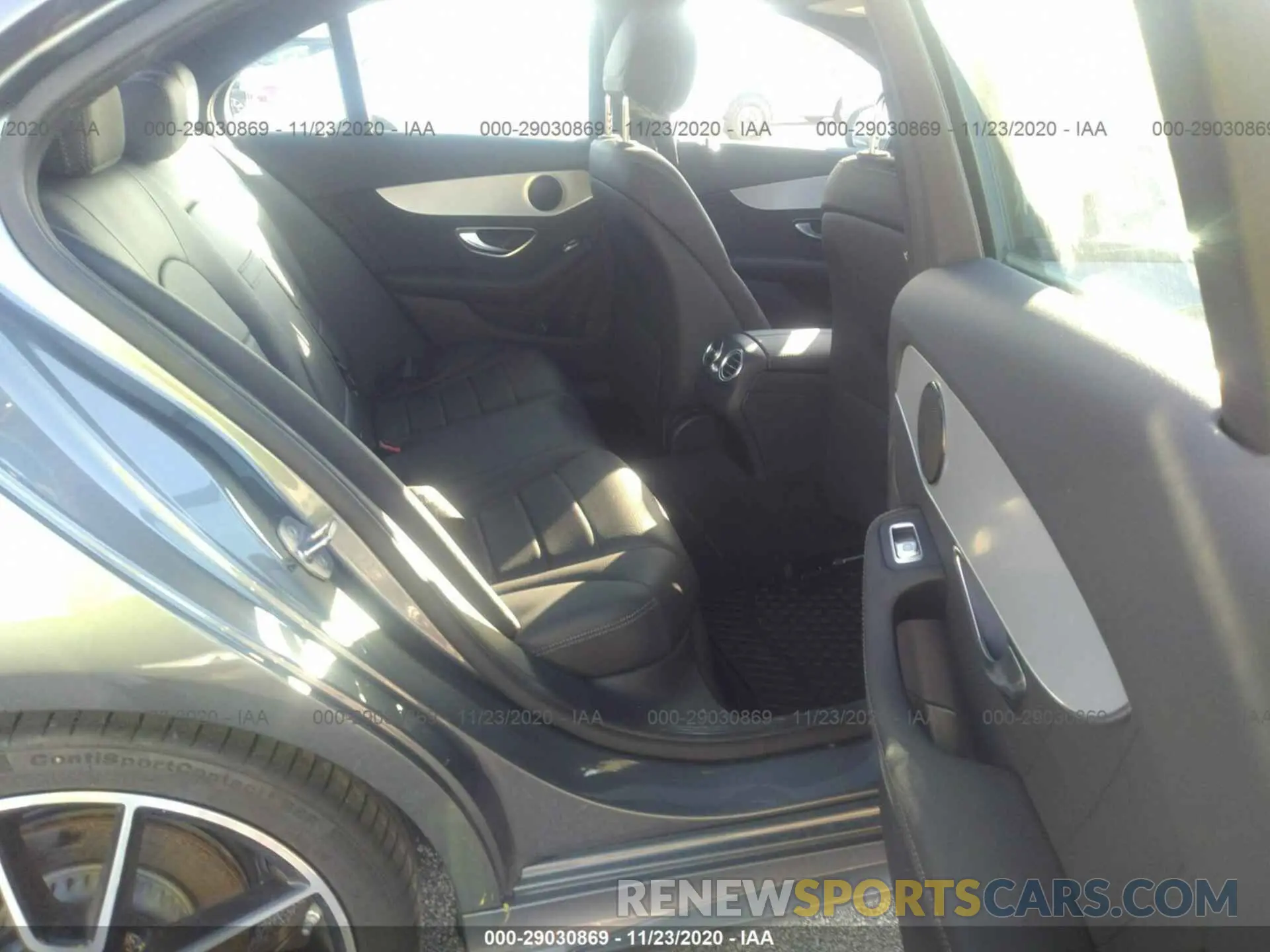 8 fotografías del automóvil dañado 55SWF8DB3LU323840 MERCEDES-BENZ C-CLASS 2020
