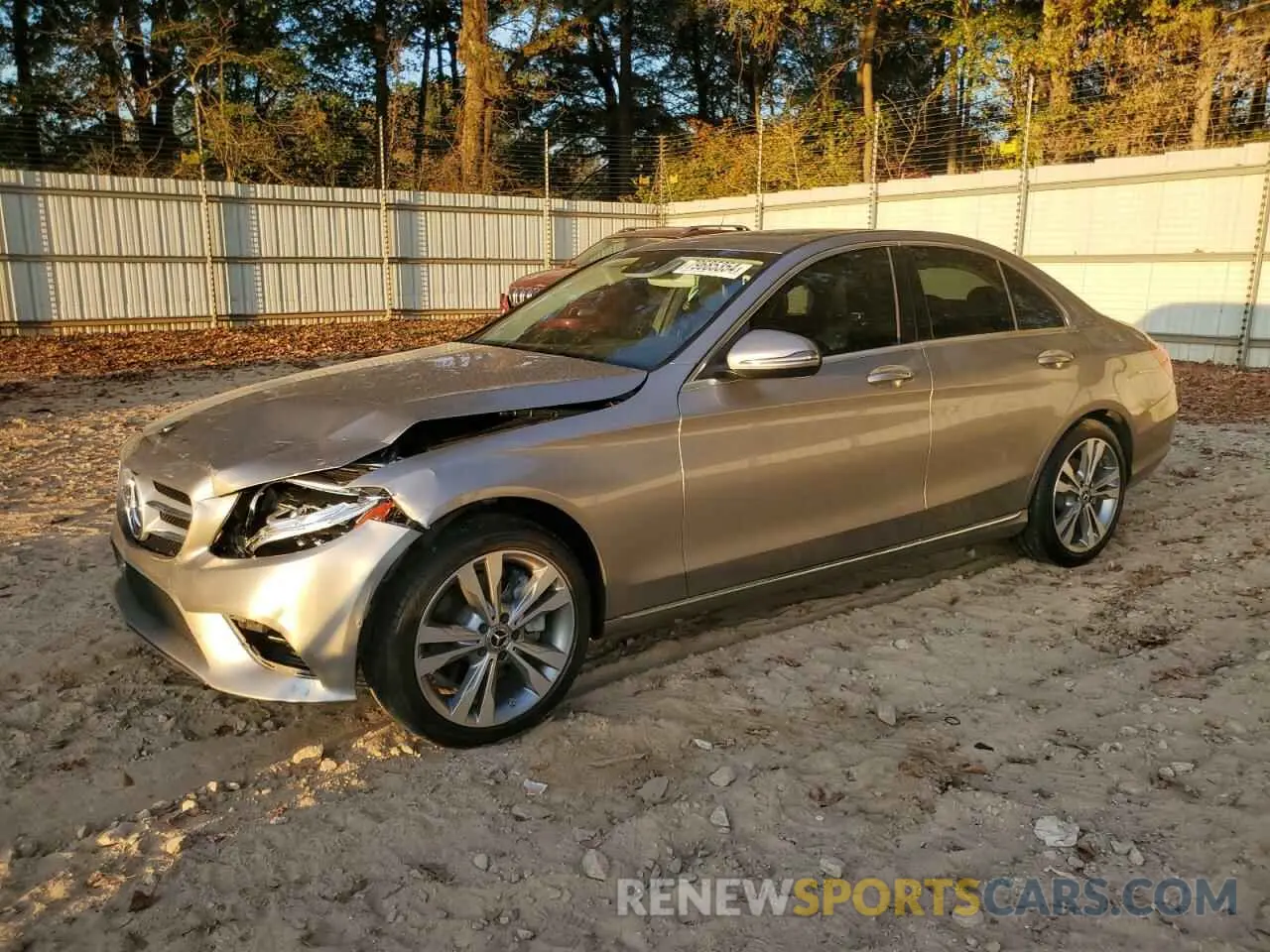 1 fotografías del automóvil dañado 55SWF8DB3LU327810 MERCEDES-BENZ C-CLASS 2020