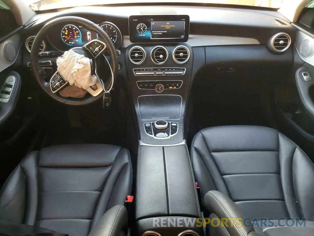8 fotografías del automóvil dañado 55SWF8DB3LU327810 MERCEDES-BENZ C-CLASS 2020