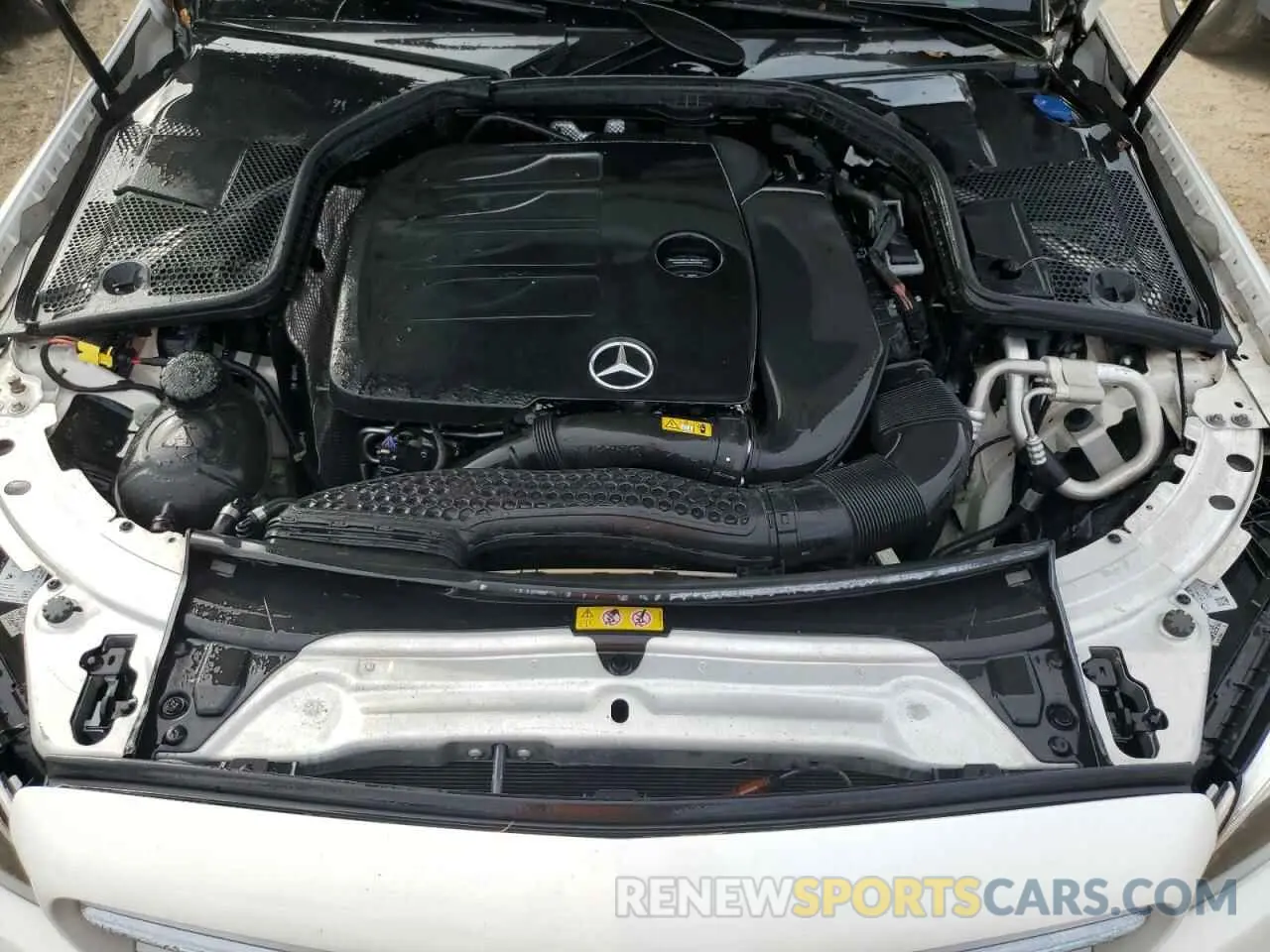 11 fotografías del automóvil dañado 55SWF8DB5LU324326 MERCEDES-BENZ C-CLASS 2020