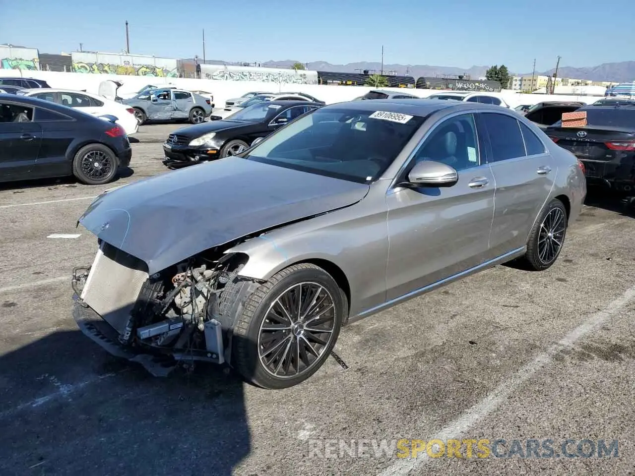 1 fotografías del automóvil dañado 55SWF8DB5LU327548 MERCEDES-BENZ C-CLASS 2020