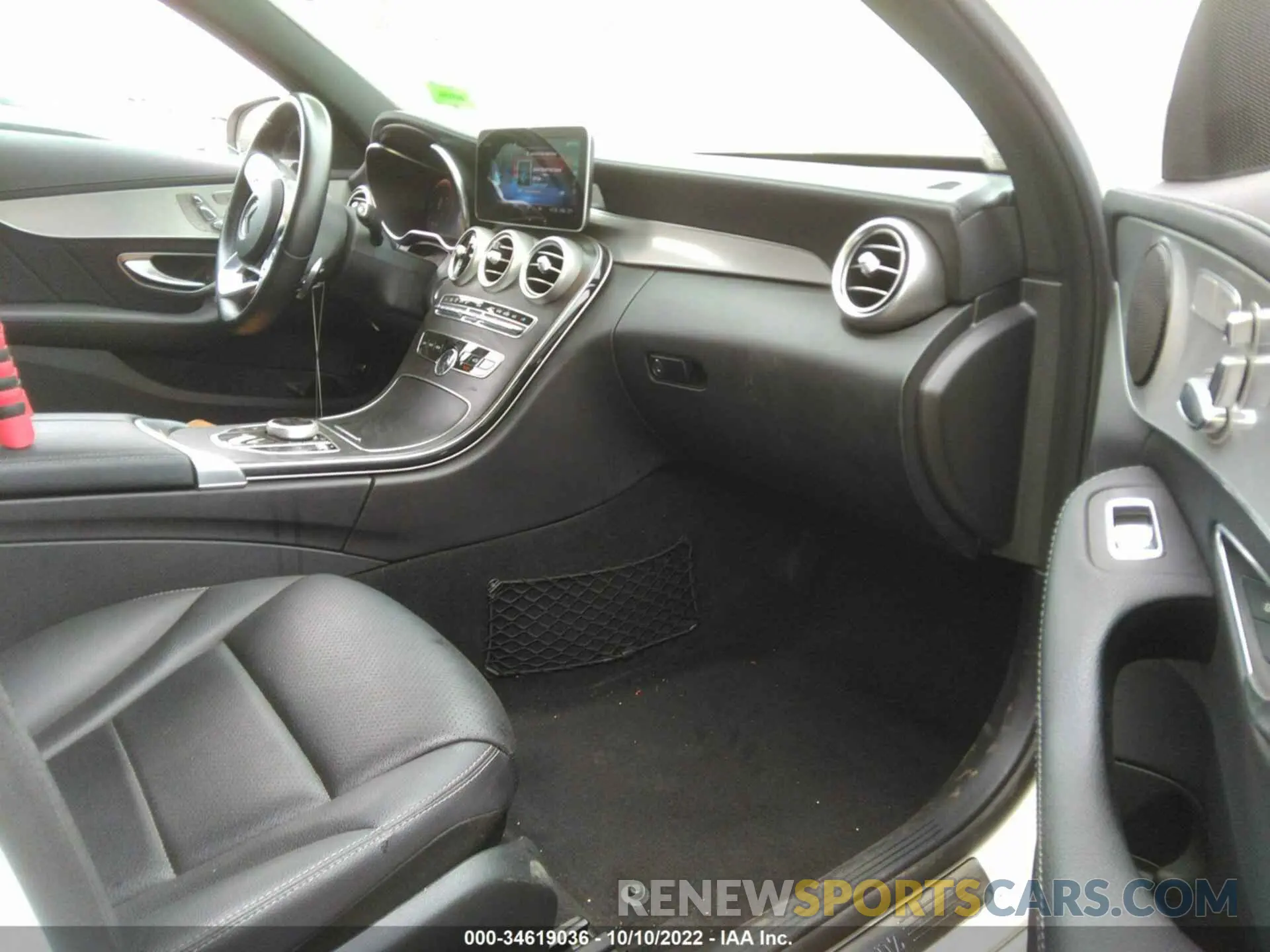 5 fotografías del automóvil dañado 55SWF8DB6LU324478 MERCEDES-BENZ C-CLASS 2020