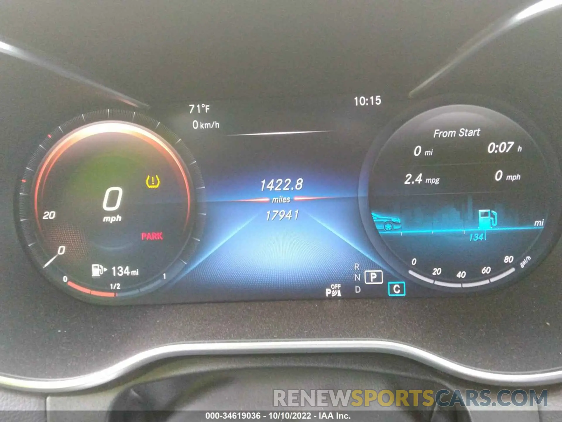7 fotografías del automóvil dañado 55SWF8DB6LU324478 MERCEDES-BENZ C-CLASS 2020