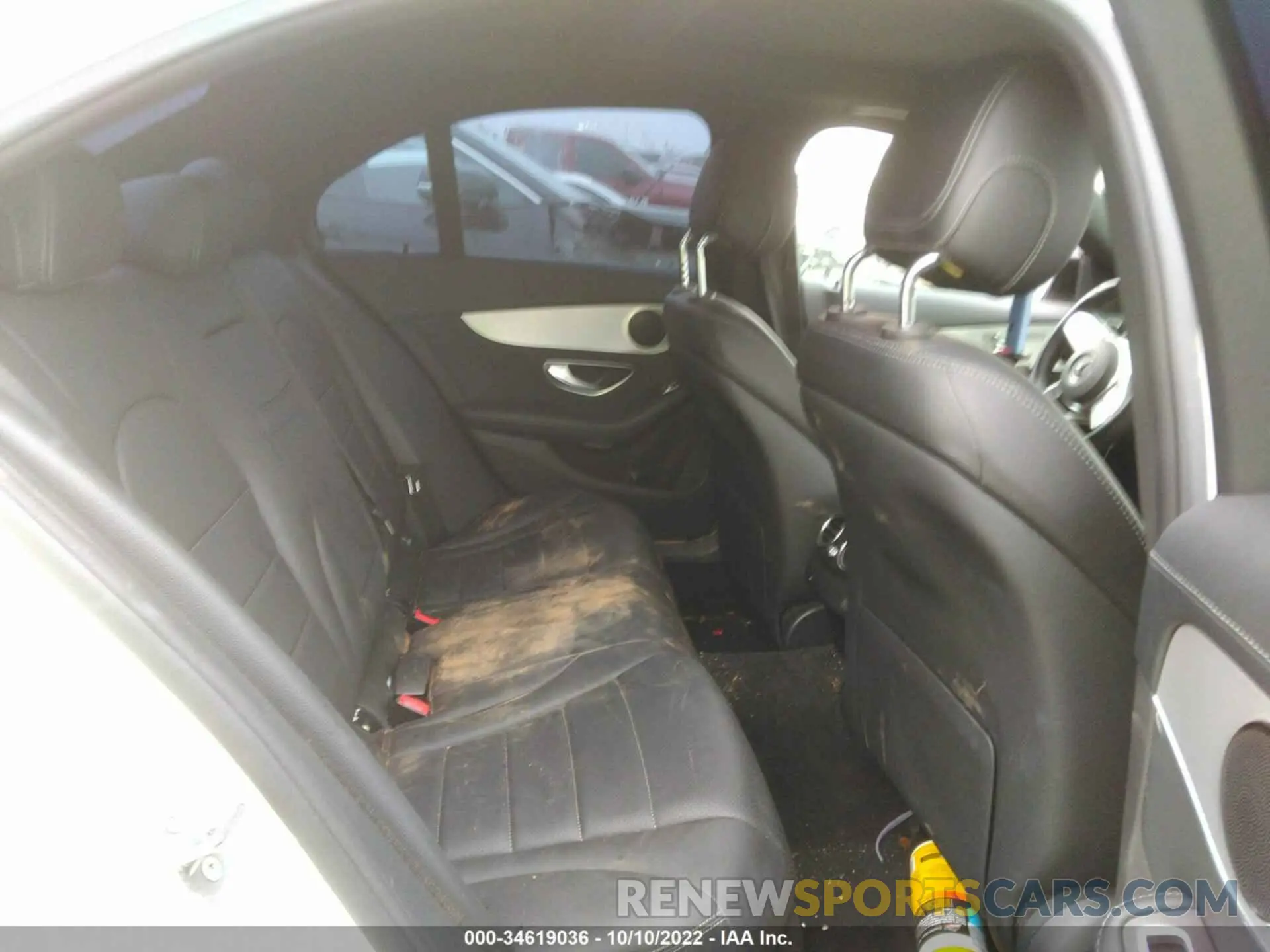 8 fotografías del automóvil dañado 55SWF8DB6LU324478 MERCEDES-BENZ C-CLASS 2020