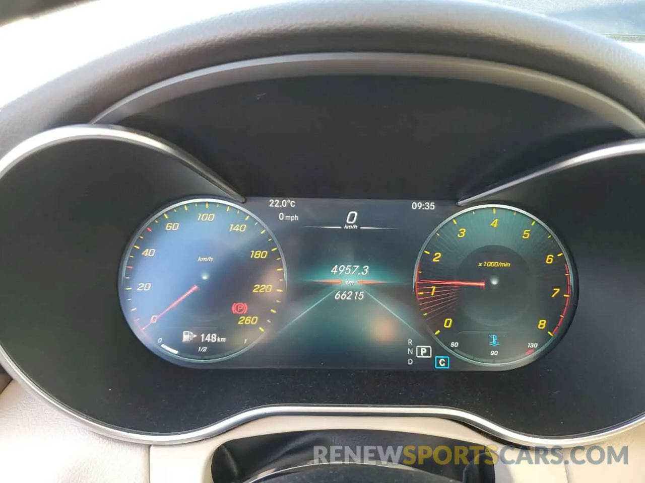 9 fotografías del automóvil dañado 55SWF8EB1LU326797 MERCEDES-BENZ C-CLASS 2020