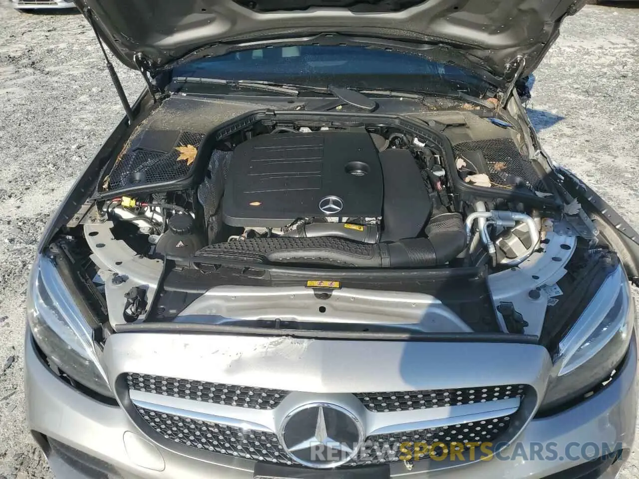 11 fotografías del automóvil dañado 55SWF8EB2LU329322 MERCEDES-BENZ C-CLASS 2020