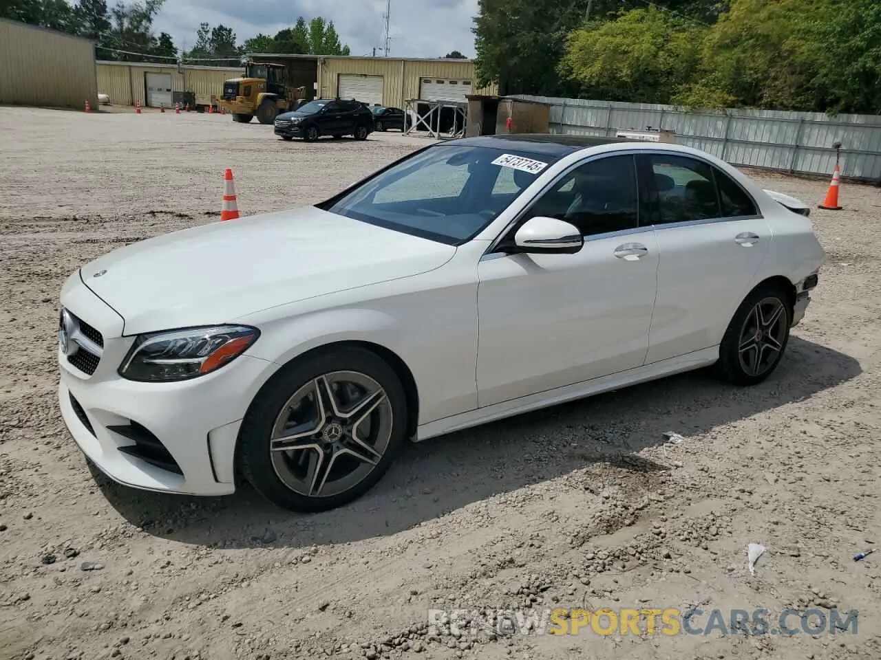 1 fotografías del automóvil dañado 55SWF8EB3LU328051 MERCEDES-BENZ C-CLASS 2020