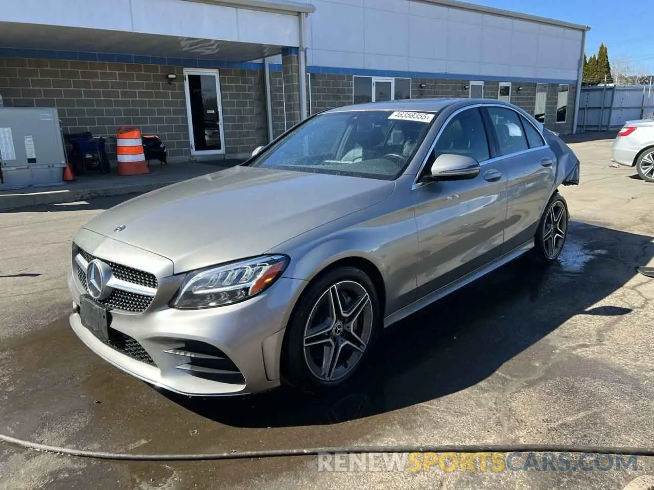1 fotografías del automóvil dañado 55SWF8EB5LU325541 MERCEDES-BENZ C-CLASS 2020