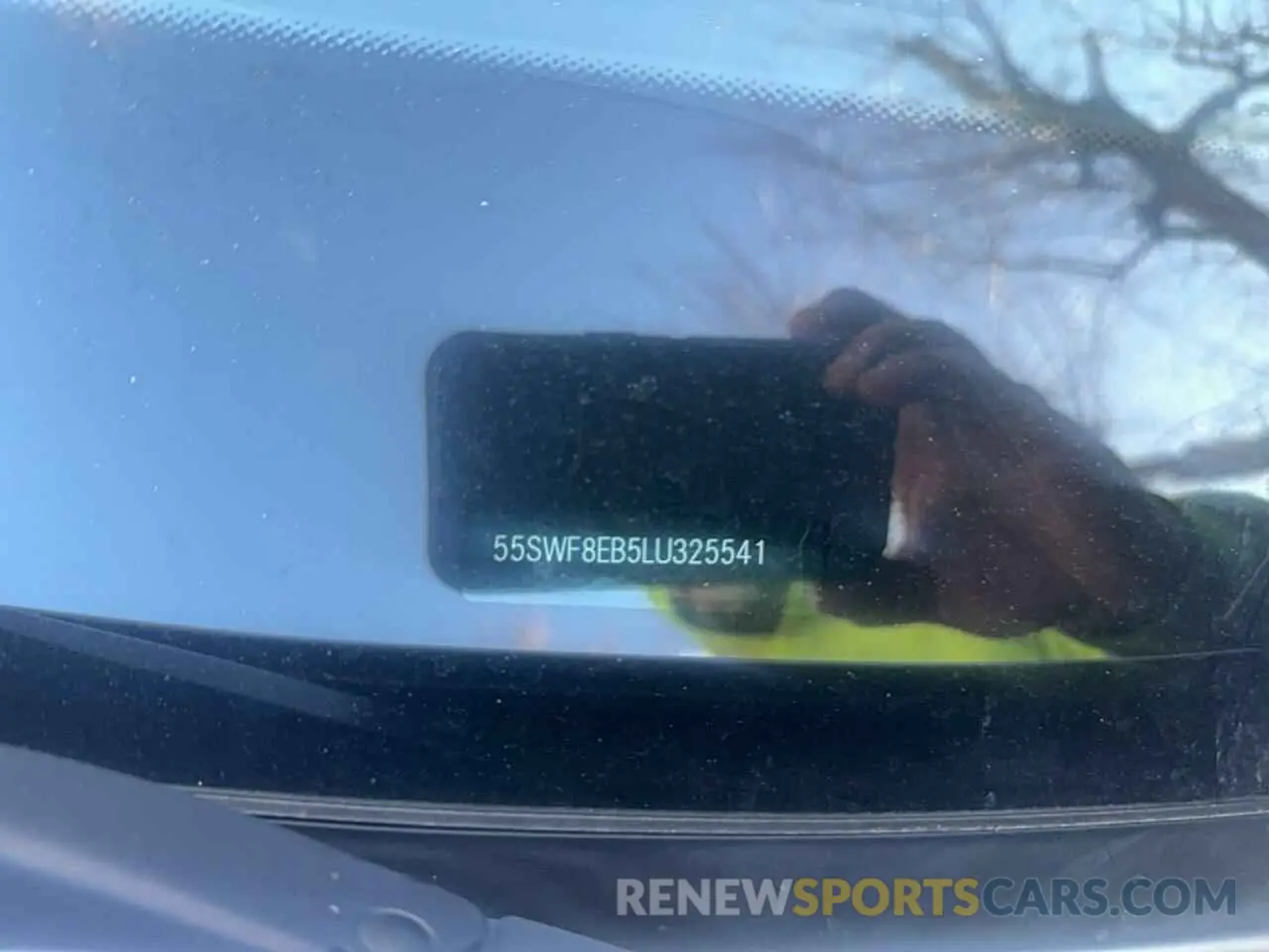 14 fotografías del automóvil dañado 55SWF8EB5LU325541 MERCEDES-BENZ C-CLASS 2020