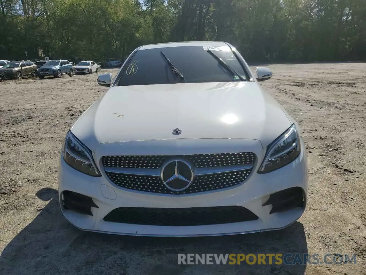 5 fotografías del automóvil dañado 55SWF8EB5LU327421 MERCEDES-BENZ C-CLASS 2020