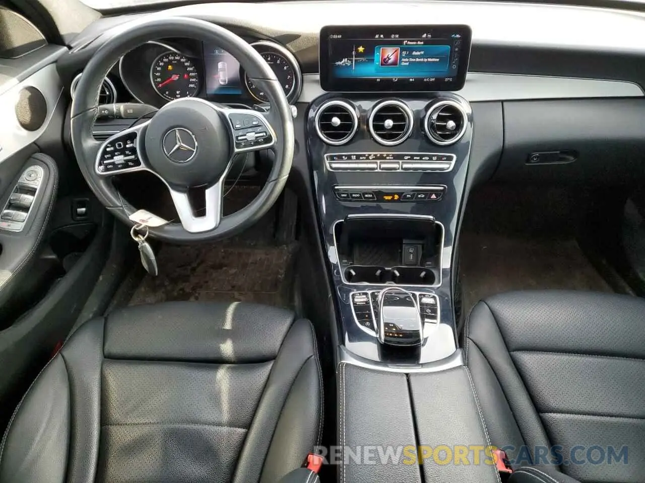 8 fotografías del automóvil dañado 55SWF8EB6LU328867 MERCEDES-BENZ C-CLASS 2020