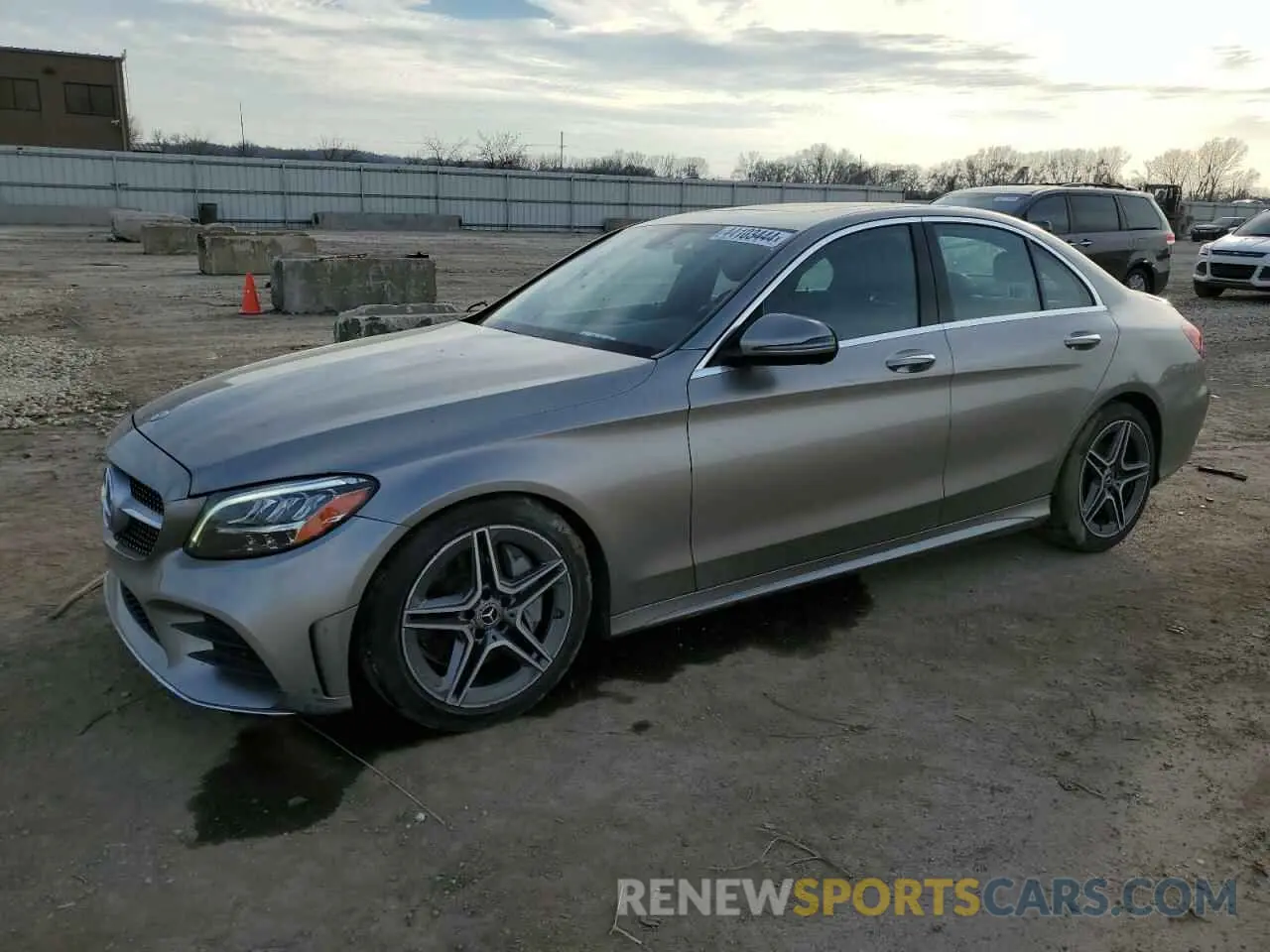 1 fotografías del automóvil dañado 55SWF8EB7LU329039 MERCEDES-BENZ C-CLASS 2020