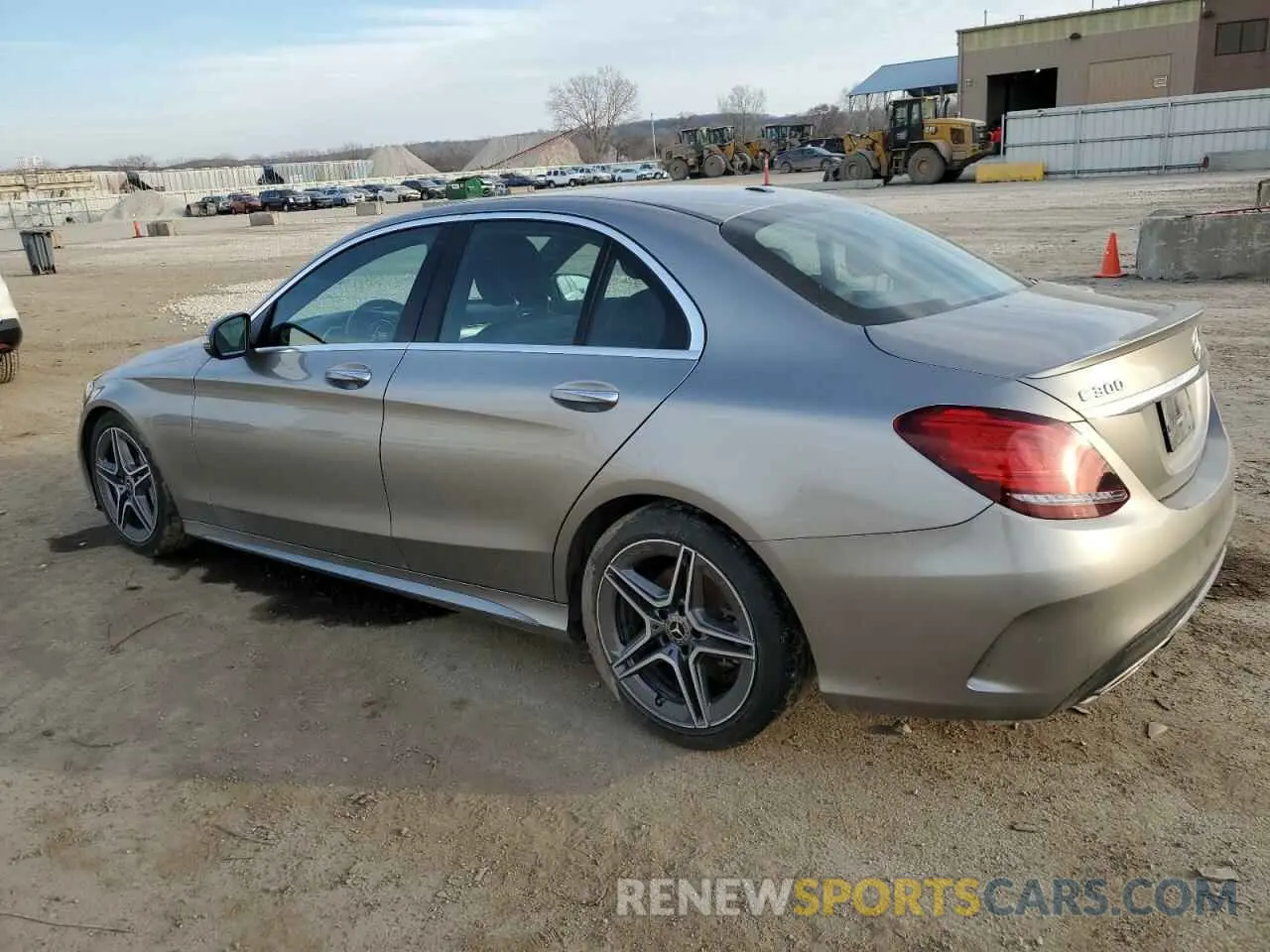 2 fotografías del automóvil dañado 55SWF8EB7LU329039 MERCEDES-BENZ C-CLASS 2020