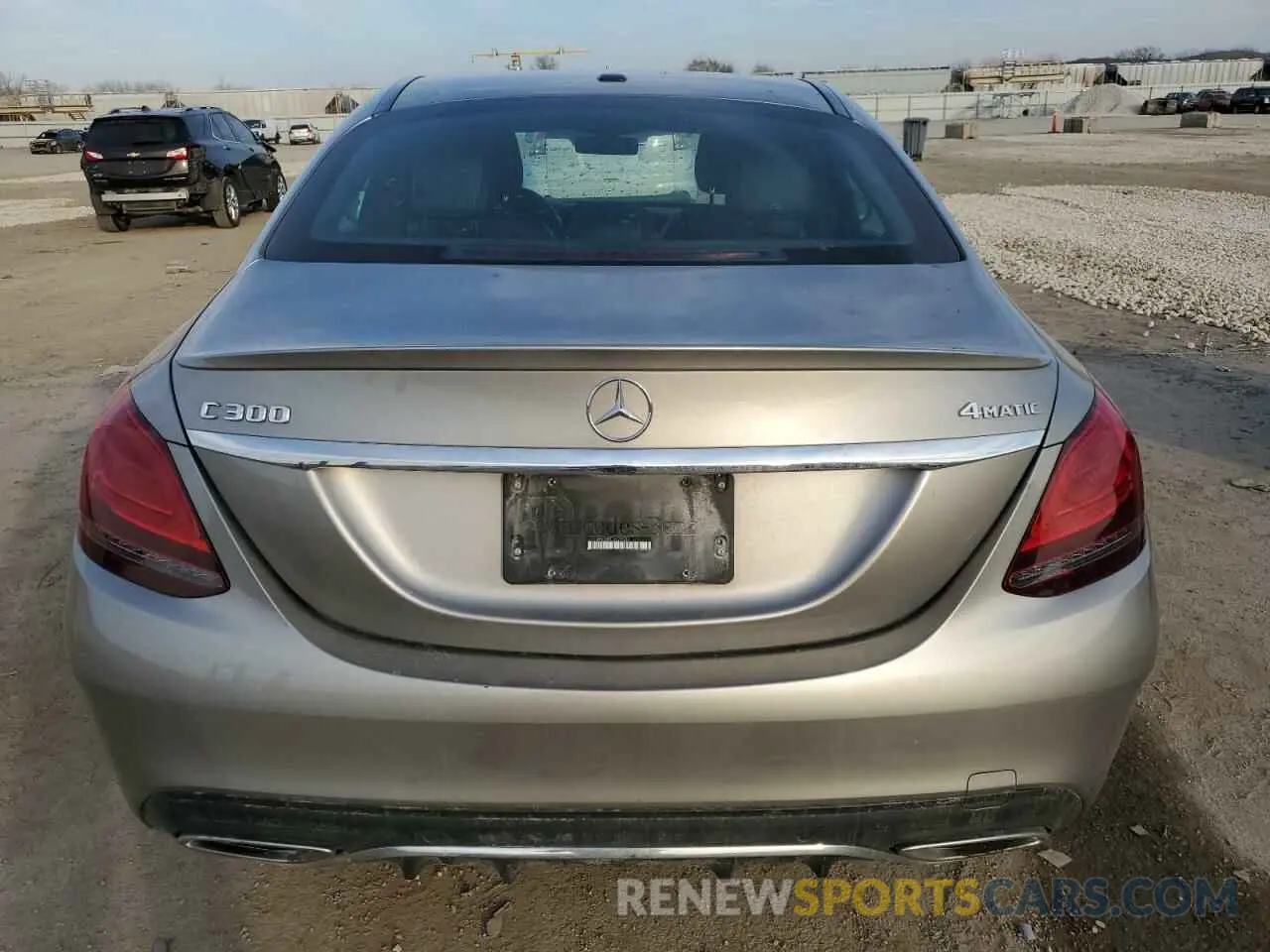 6 fotografías del automóvil dañado 55SWF8EB7LU329039 MERCEDES-BENZ C-CLASS 2020