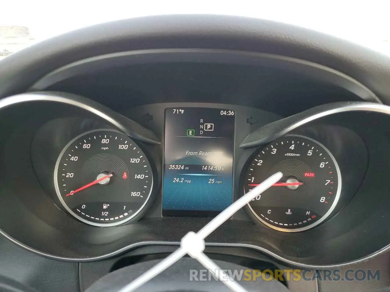 9 fotografías del automóvil dañado 55SWF8EB7LU329039 MERCEDES-BENZ C-CLASS 2020