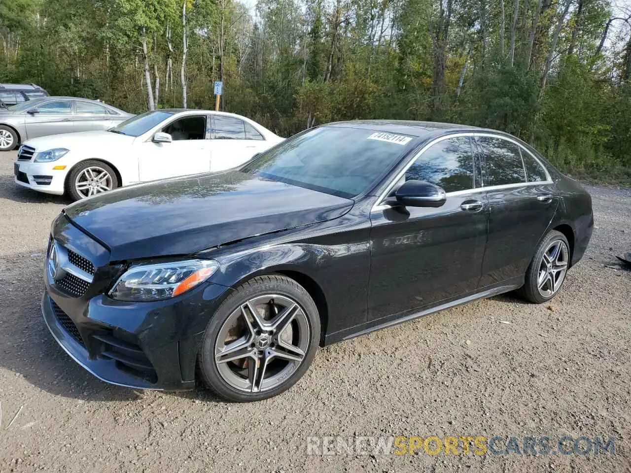 1 fotografías del automóvil dañado 55SWF8EBXLU326720 MERCEDES-BENZ C-CLASS 2020