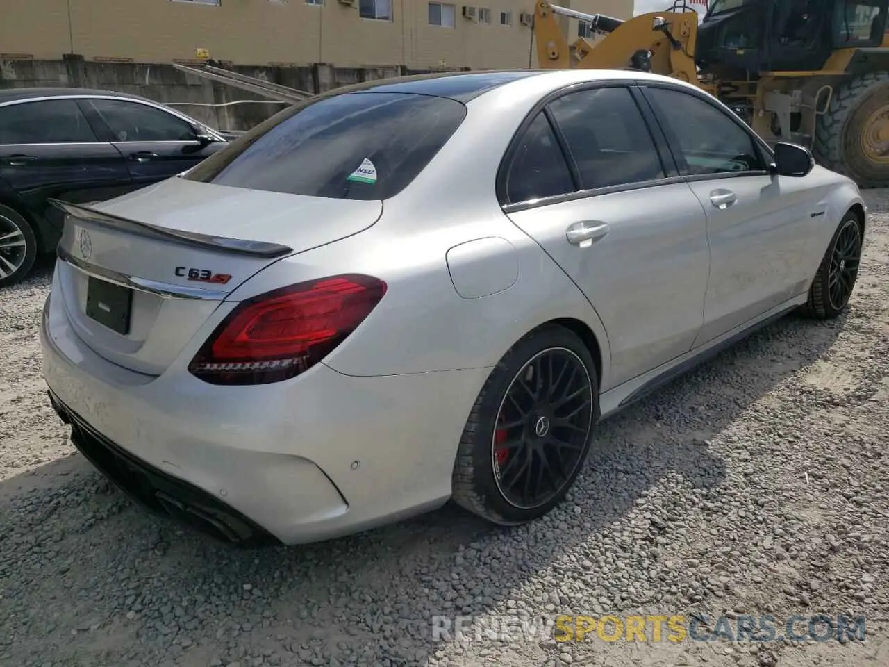 4 fotografías del automóvil dañado 55SWF8HB1LU330912 MERCEDES-BENZ C-CLASS 2020