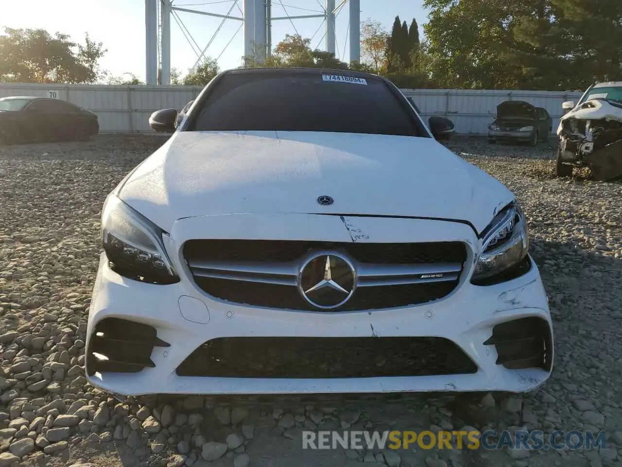5 fotografías del automóvil dañado W1KWF6EB6LR588319 MERCEDES-BENZ C-CLASS 2020