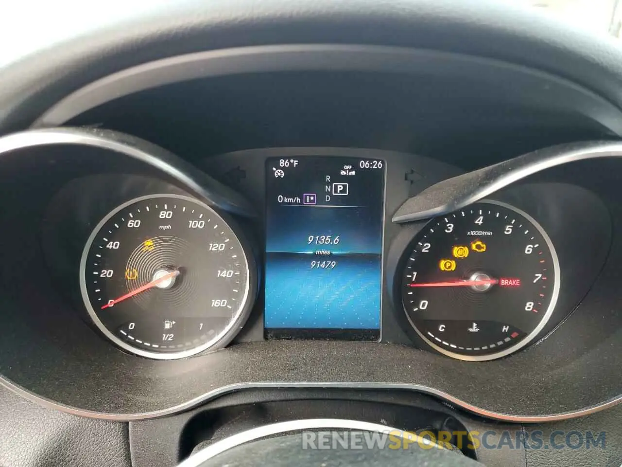 9 fotografías del automóvil dañado W1KWF8DB1LR580271 MERCEDES-BENZ C-CLASS 2020