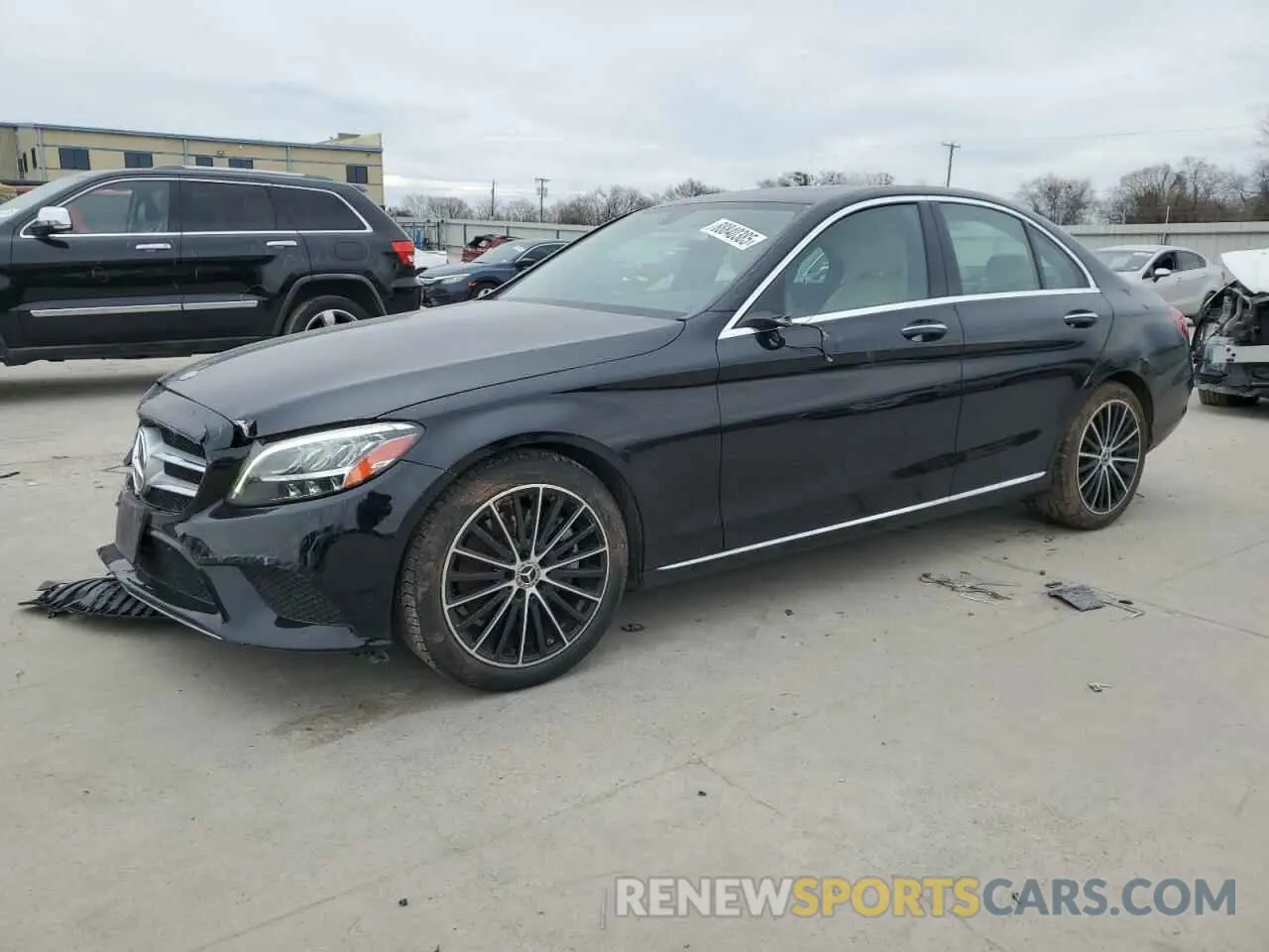 1 fotografías del automóvil dañado W1KWF8DB4LR570902 MERCEDES-BENZ C-CLASS 2020