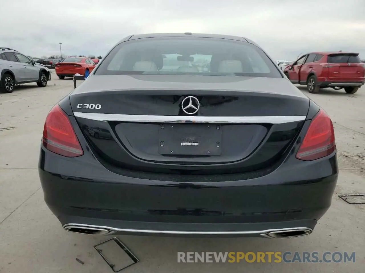 6 fotografías del automóvil dañado W1KWF8DB4LR570902 MERCEDES-BENZ C-CLASS 2020