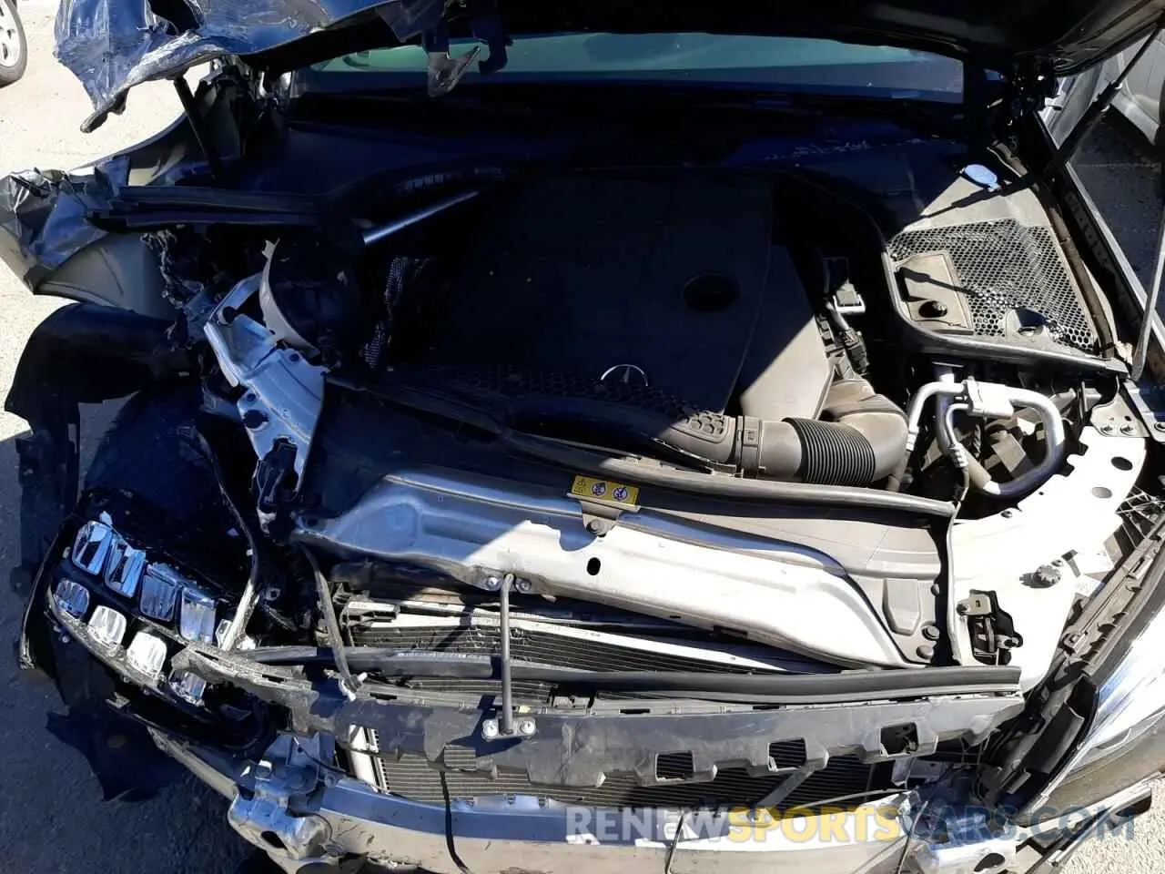 7 fotografías del automóvil dañado W1KWF8DB6LR571498 MERCEDES-BENZ C-CLASS 2020