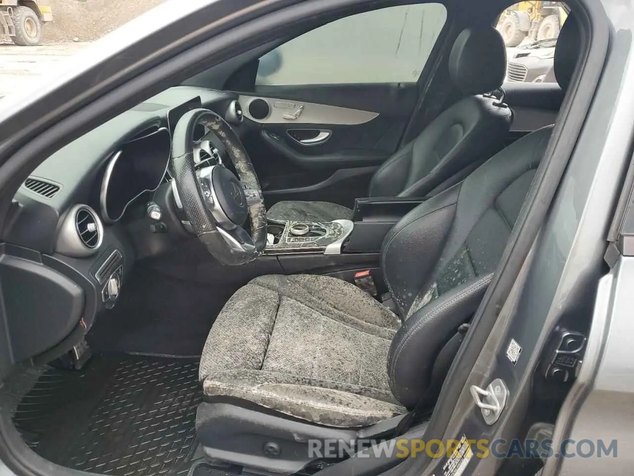7 fotografías del automóvil dañado W1KWF8DB6LR583232 MERCEDES-BENZ C-CLASS 2020