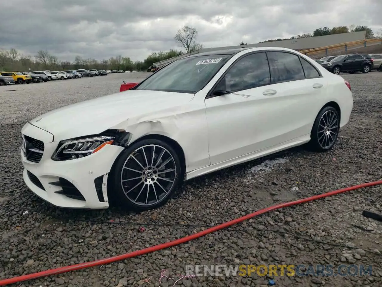 1 fotografías del automóvil dañado W1KWF8DB7LR591162 MERCEDES-BENZ C-CLASS 2020