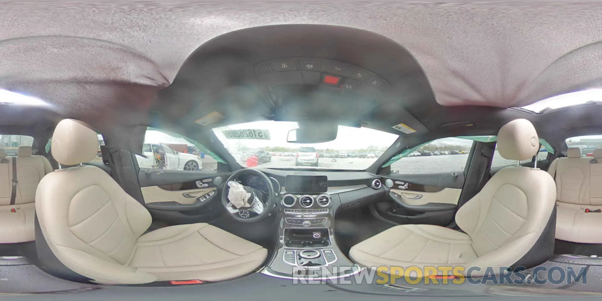 14 fotografías del automóvil dañado W1KWF8DB7LR591162 MERCEDES-BENZ C-CLASS 2020