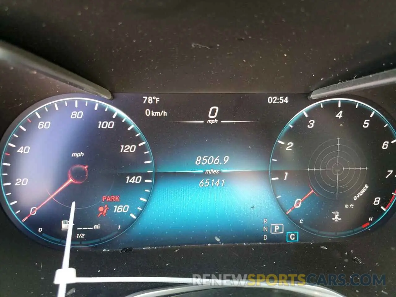 9 fotografías del automóvil dañado W1KWF8DB7LR591162 MERCEDES-BENZ C-CLASS 2020