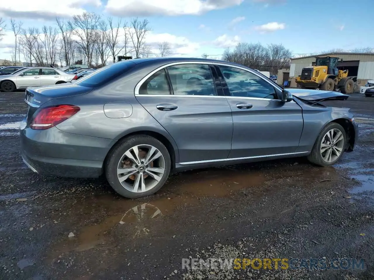 3 fotografías del automóvil dañado W1KWF8EB0LR572449 MERCEDES-BENZ C-CLASS 2020