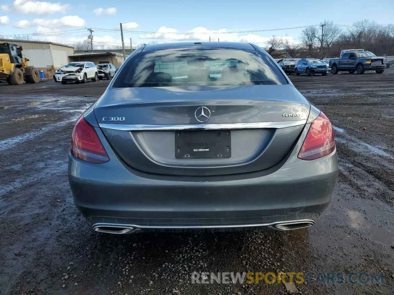 6 fotografías del automóvil dañado W1KWF8EB0LR572449 MERCEDES-BENZ C-CLASS 2020