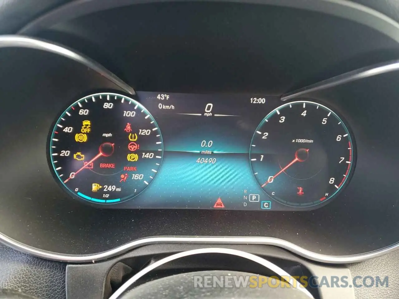 9 fotografías del automóvil dañado W1KWF8EB0LR572449 MERCEDES-BENZ C-CLASS 2020