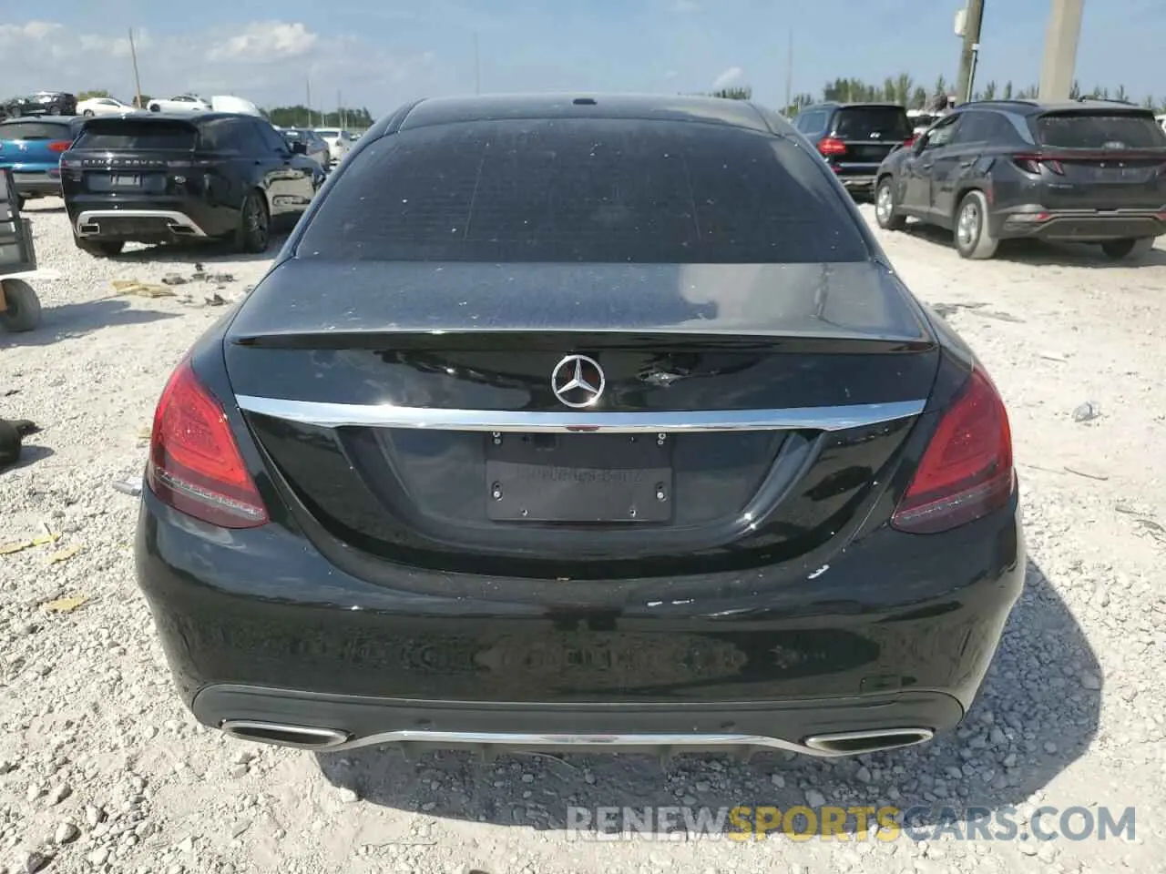6 fotografías del automóvil dañado W1KWF8EB4LR580098 MERCEDES-BENZ C-CLASS 2020
