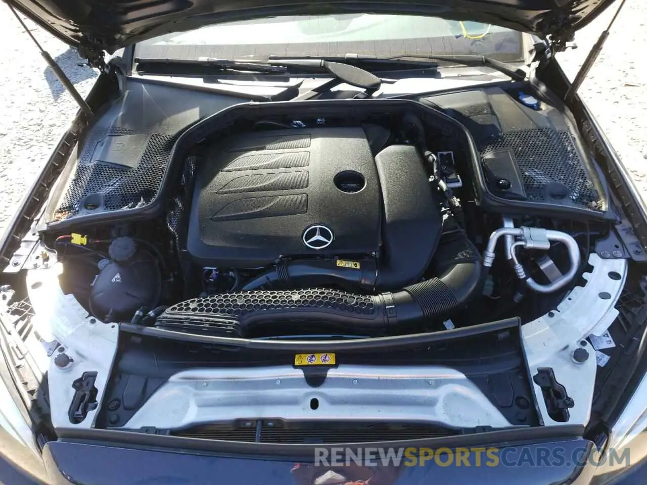 7 fotografías del automóvil dañado W1KWF8EB5LR595497 MERCEDES-BENZ C-CLASS 2020