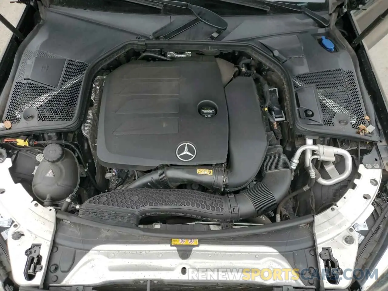 11 fotografías del automóvil dañado W1KWF8EB6LR584086 MERCEDES-BENZ C-CLASS 2020