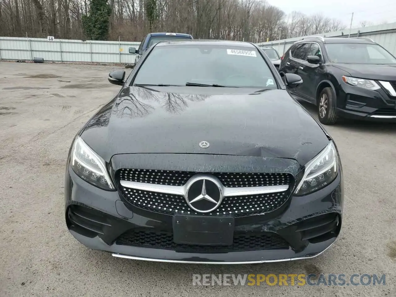 5 fotografías del automóvil dañado W1KWF8EB6LR584086 MERCEDES-BENZ C-CLASS 2020