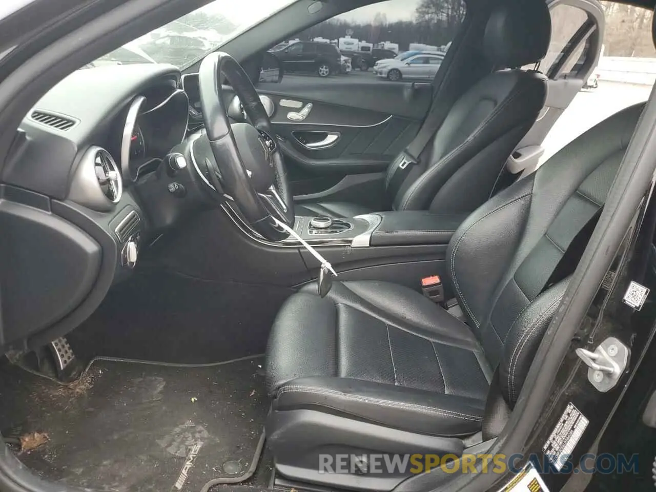 7 fotografías del automóvil dañado W1KWF8EB6LR584086 MERCEDES-BENZ C-CLASS 2020