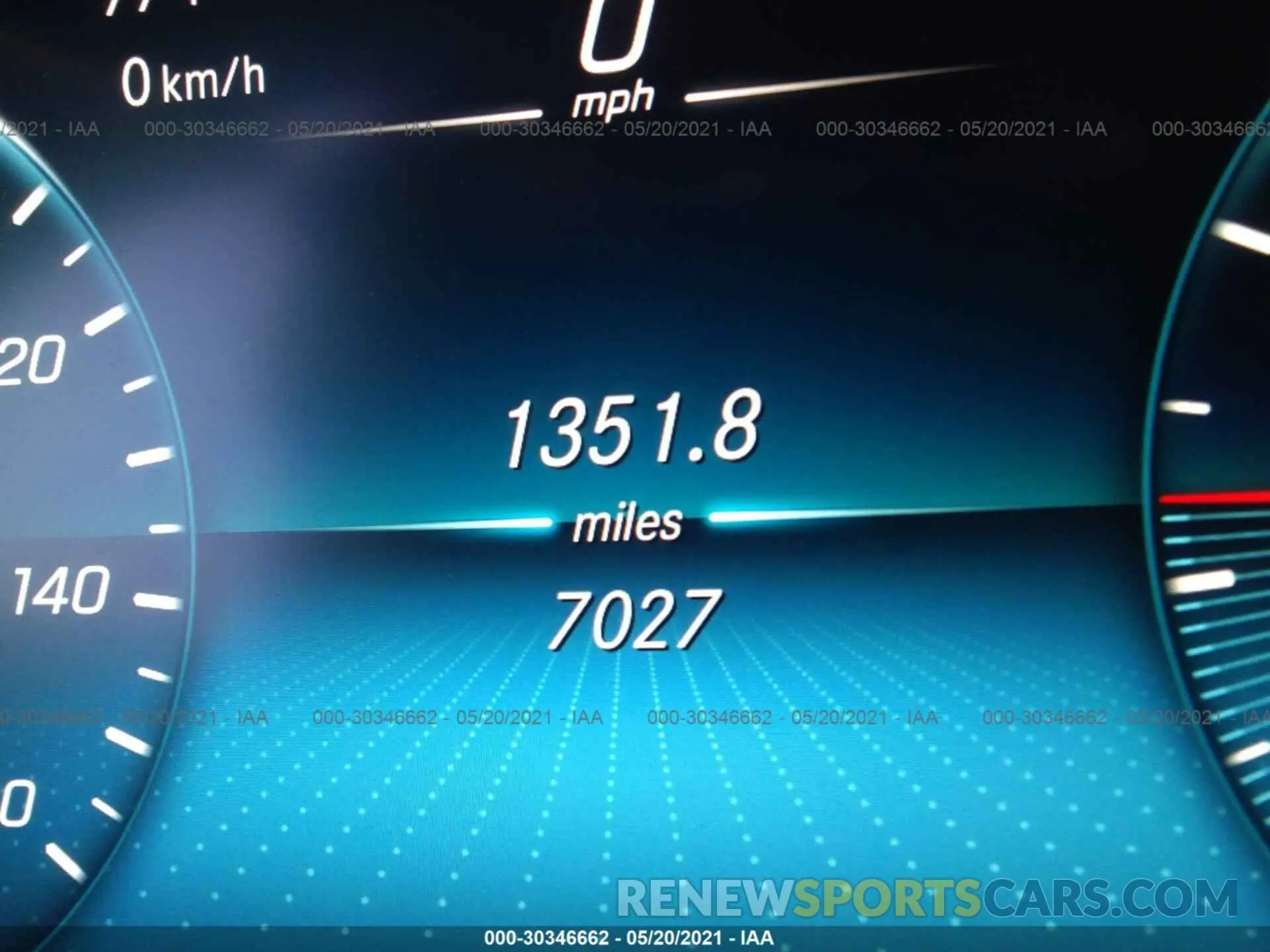 7 fotografías del automóvil dañado W1KWF8EB6LR584671 MERCEDES-BENZ C-CLASS 2020
