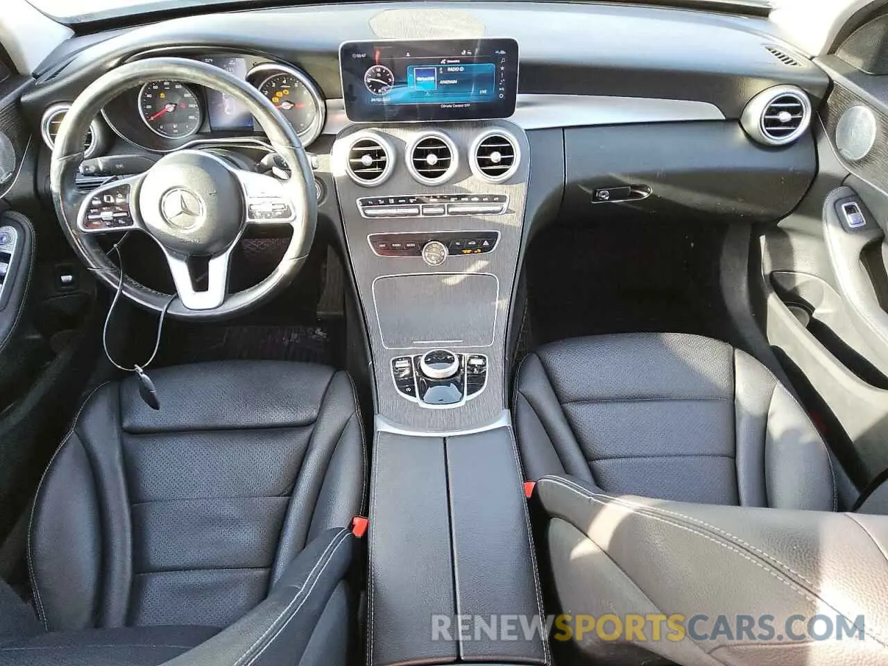 8 fotografías del automóvil dañado W1KWF8EB6LR592589 MERCEDES-BENZ C-CLASS 2020