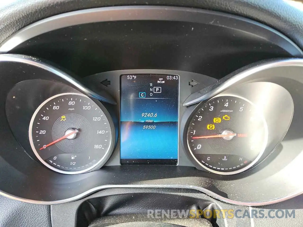 9 fotografías del automóvil dañado W1KWF8EB6LR592589 MERCEDES-BENZ C-CLASS 2020