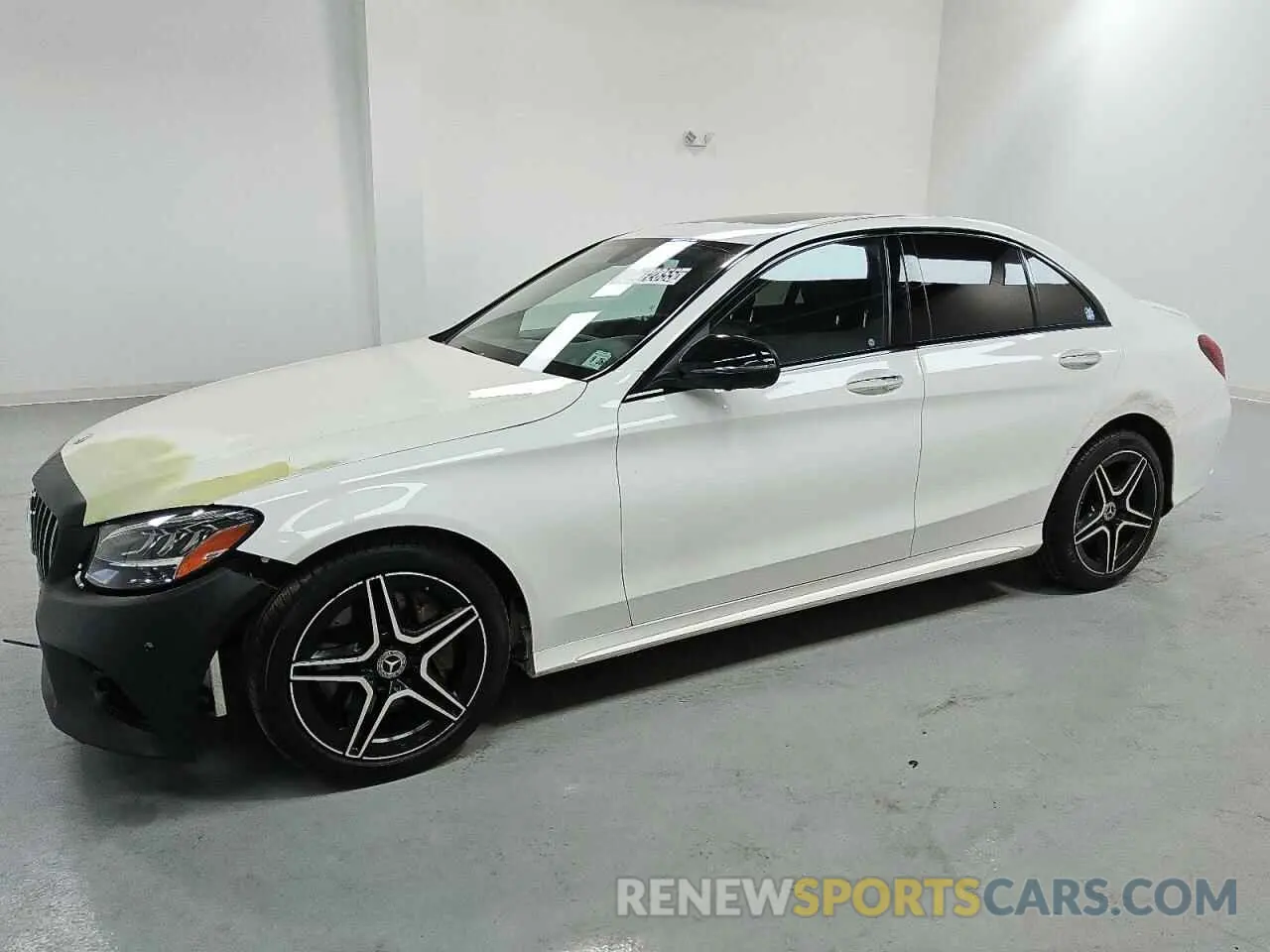 1 fotografías del automóvil dañado W1KWF8EB6LR597226 MERCEDES-BENZ C-CLASS 2020