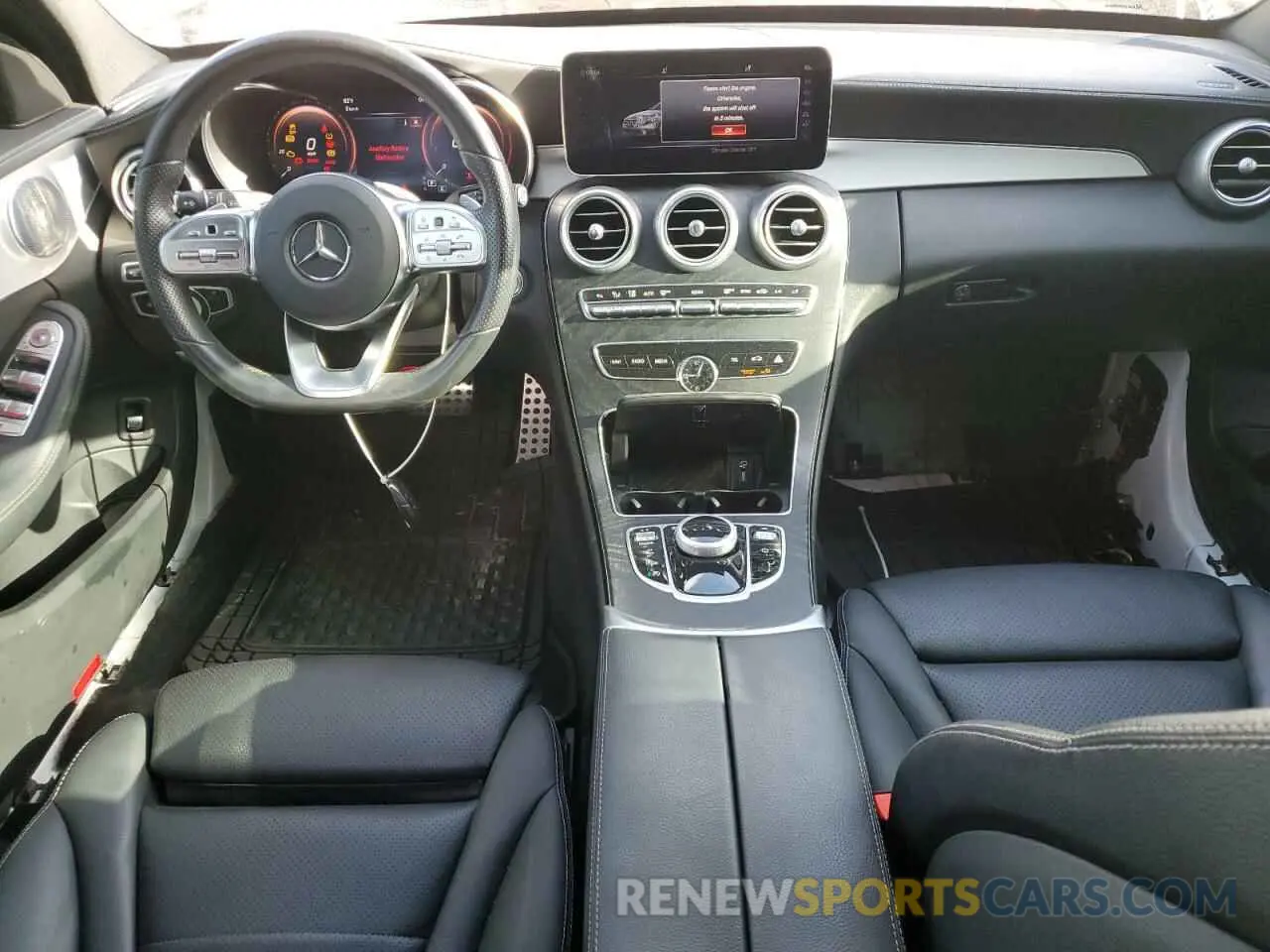 8 fotografías del automóvil dañado W1KWF8EB9LR594322 MERCEDES-BENZ C-CLASS 2020