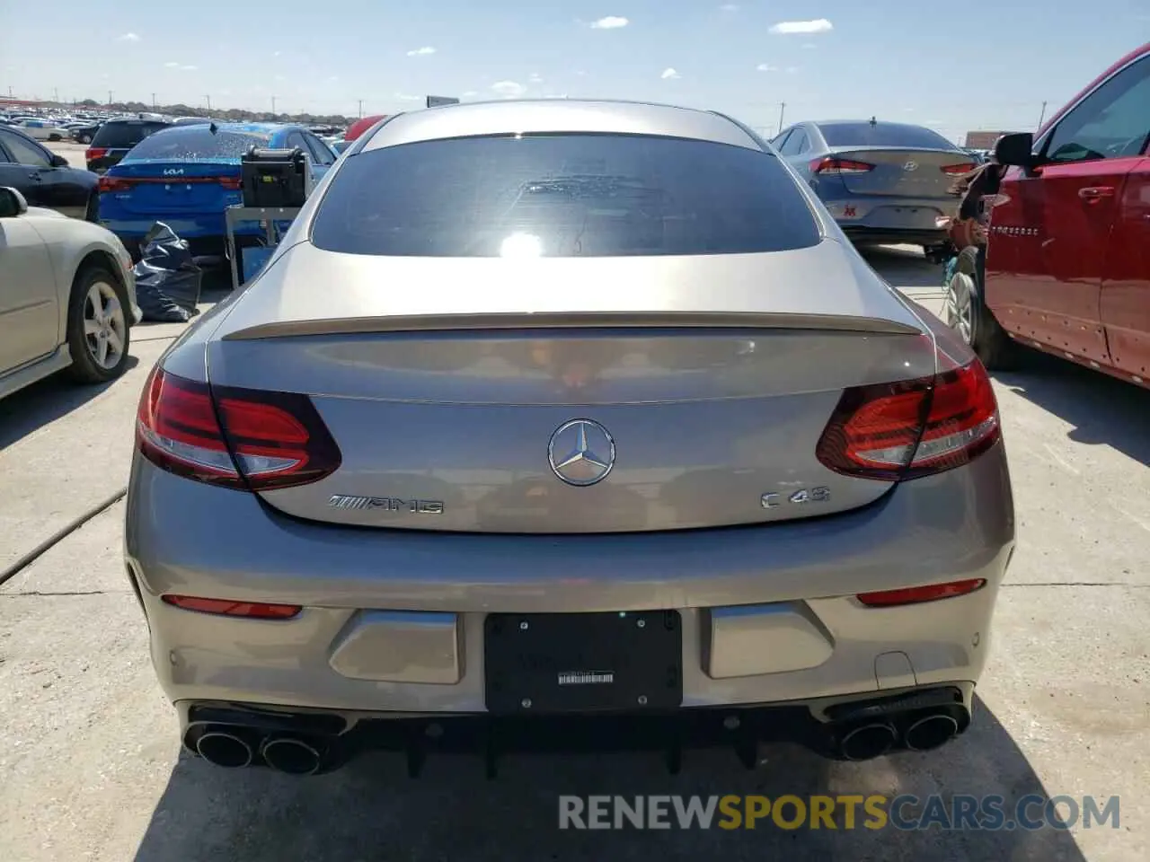 6 fotografías del automóvil dañado W1KWJ6EB7LF991418 MERCEDES-BENZ C-CLASS 2020