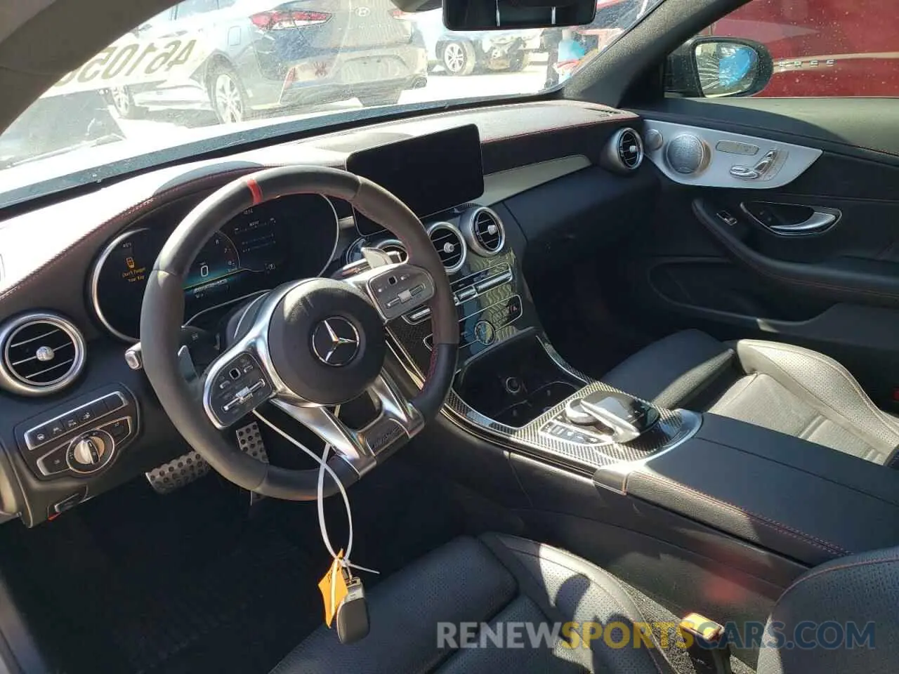 8 fotografías del automóvil dañado W1KWJ6EB7LF991418 MERCEDES-BENZ C-CLASS 2020