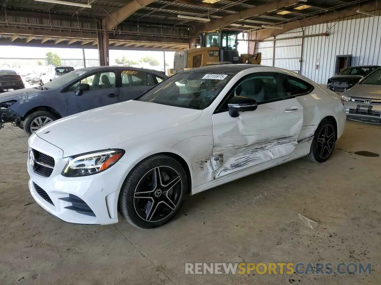 1 fotografías del automóvil dañado W1KWJ8DB2LF985202 MERCEDES-BENZ C-CLASS 2020
