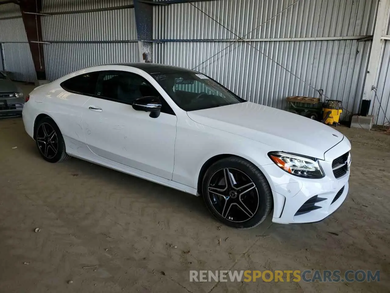 4 fotografías del automóvil dañado W1KWJ8DB2LF985202 MERCEDES-BENZ C-CLASS 2020