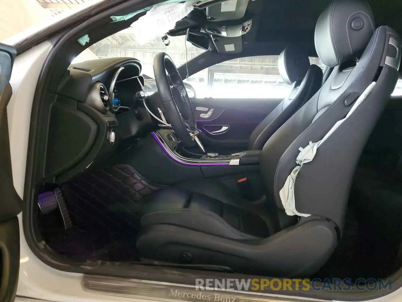 7 fotografías del automóvil dañado W1KWJ8DB2LF985202 MERCEDES-BENZ C-CLASS 2020