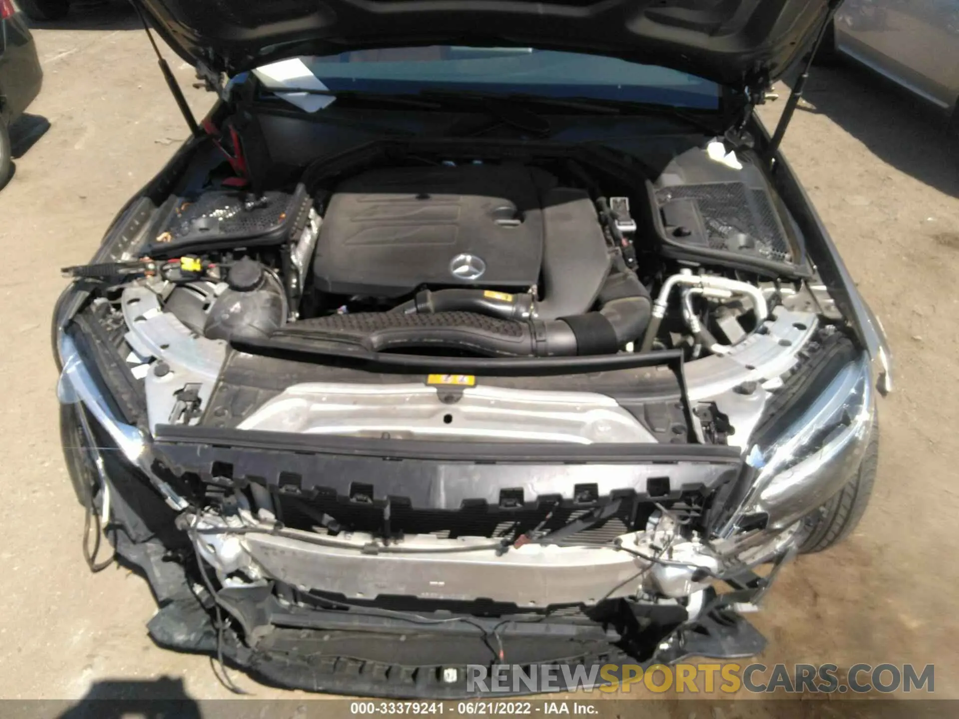 10 fotografías del automóvil dañado W1KWJ8EB5LG035201 MERCEDES-BENZ C-CLASS 2020